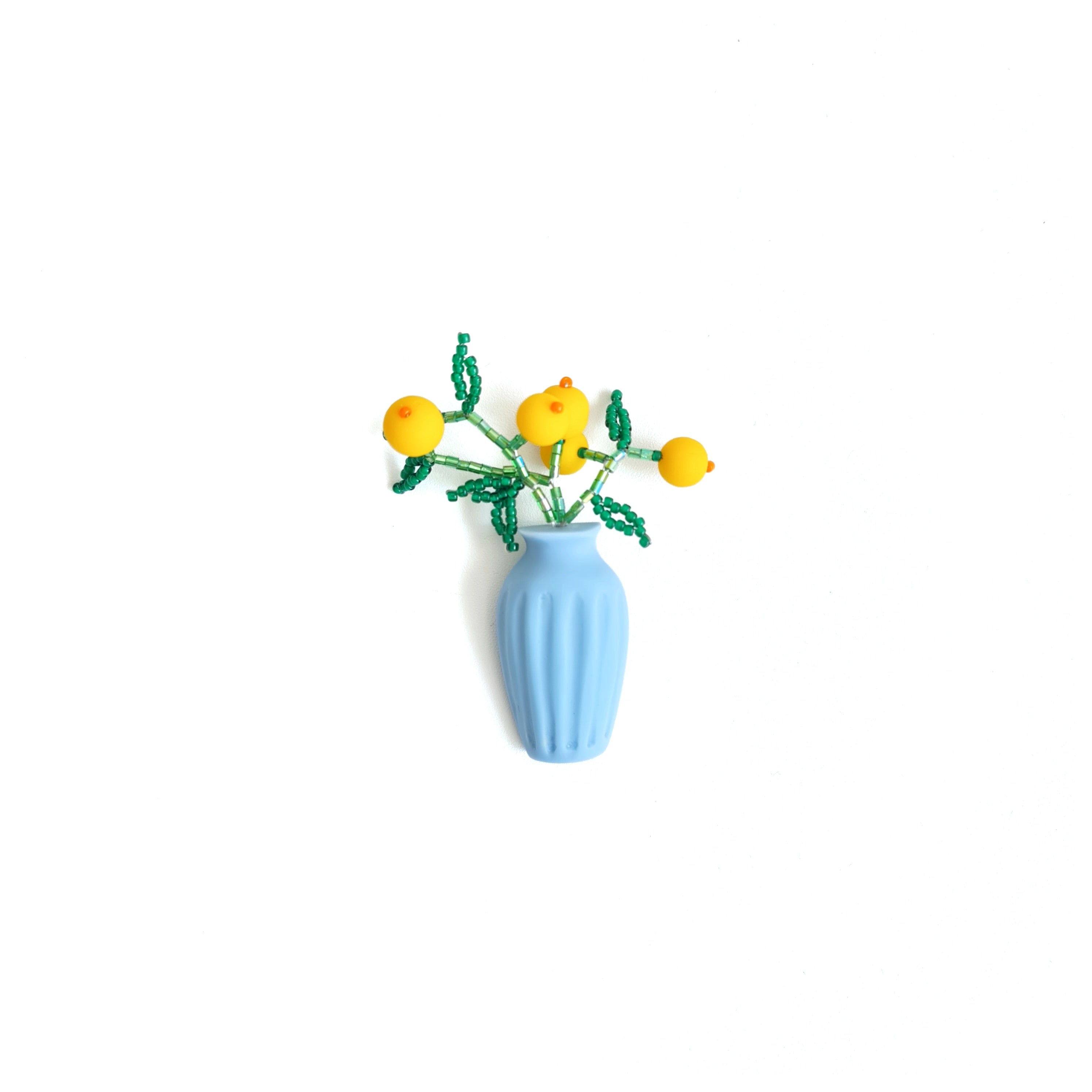 Lemon Vase Brooch