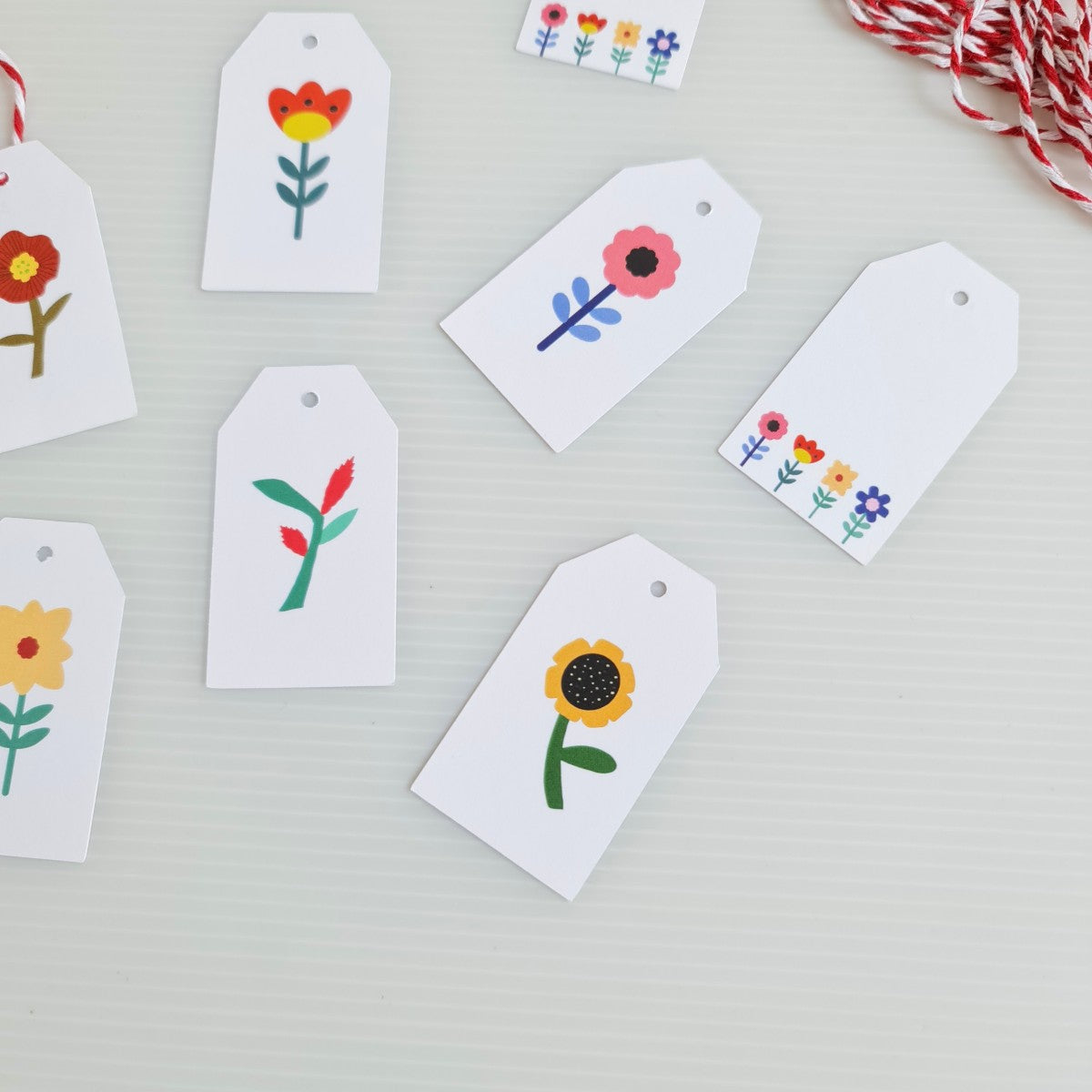 Flower Gift Tag (10 pcs)