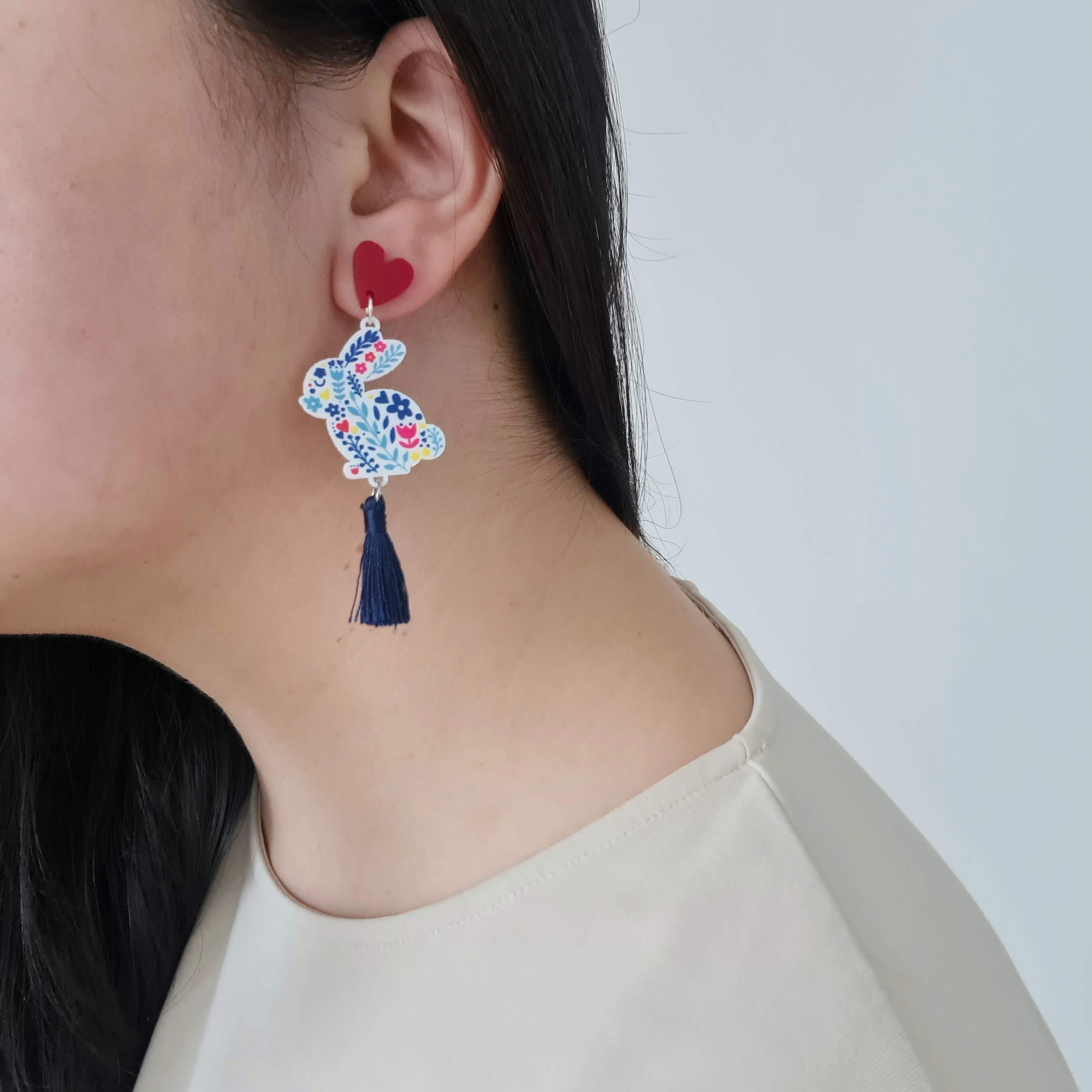 Bunny Porcelana Earrings