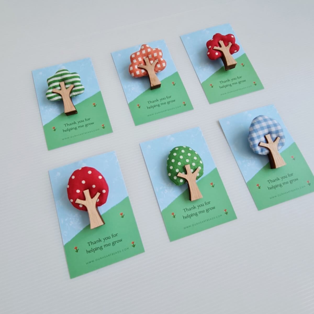 Bundle 6 - Tree Brooches