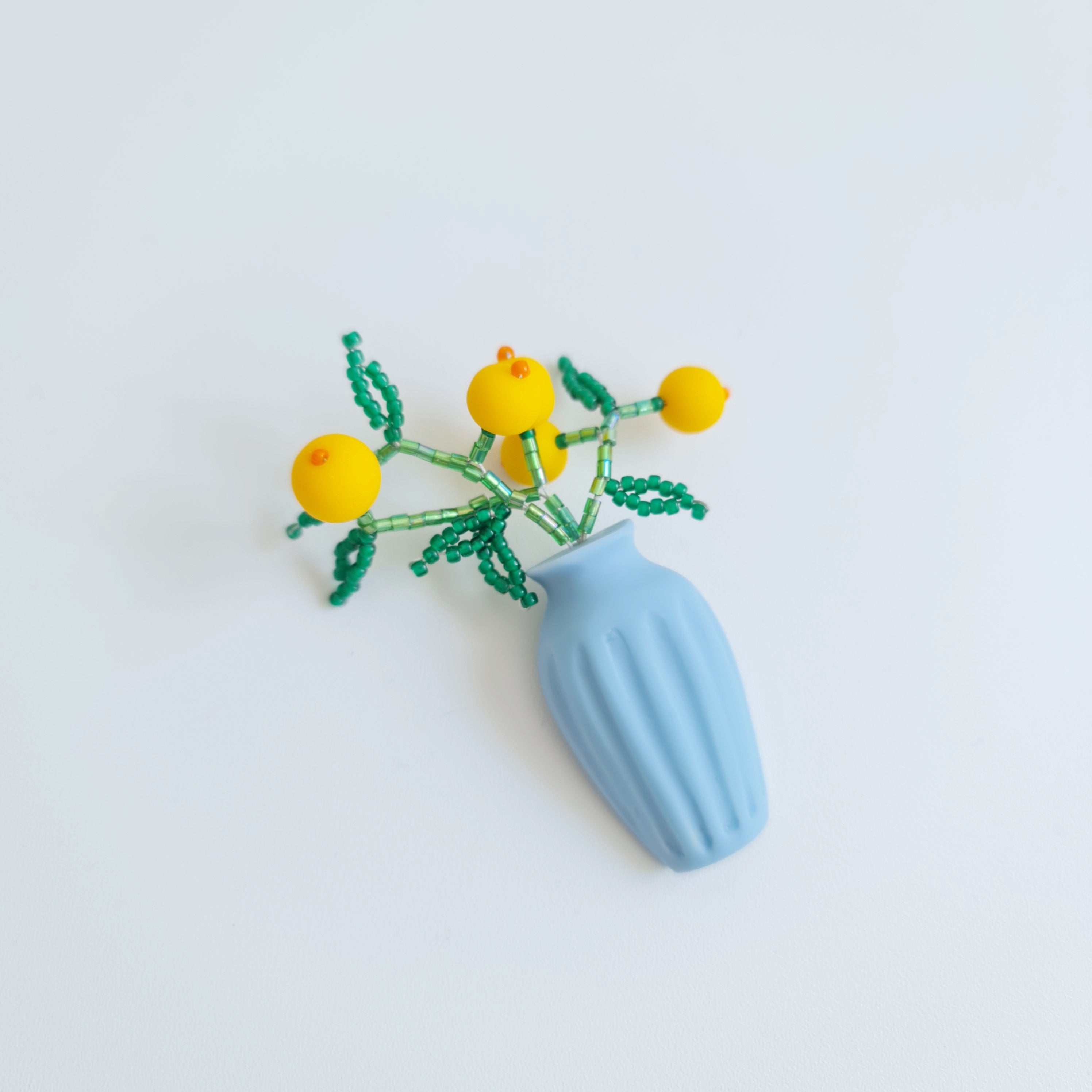 Lemon Vase Brooch