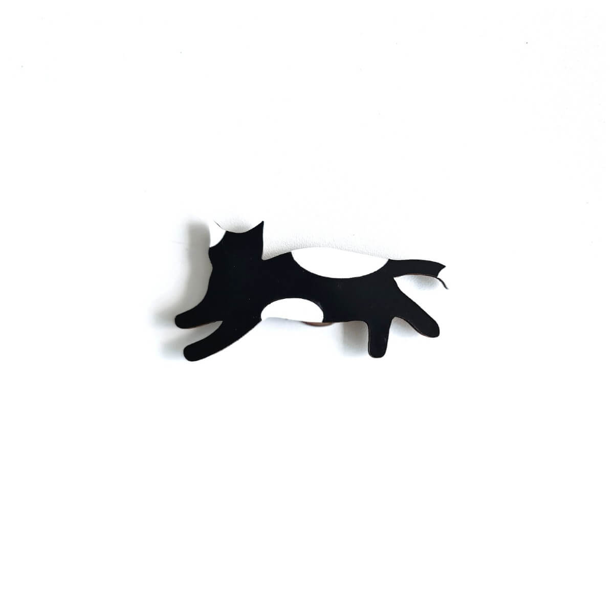 Domino Cat Brooch