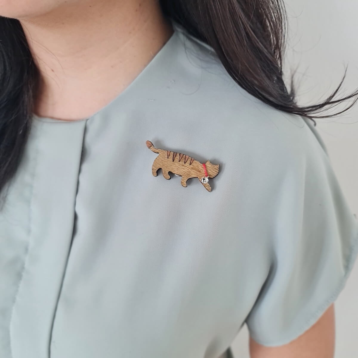 Bruno Cat Brooch