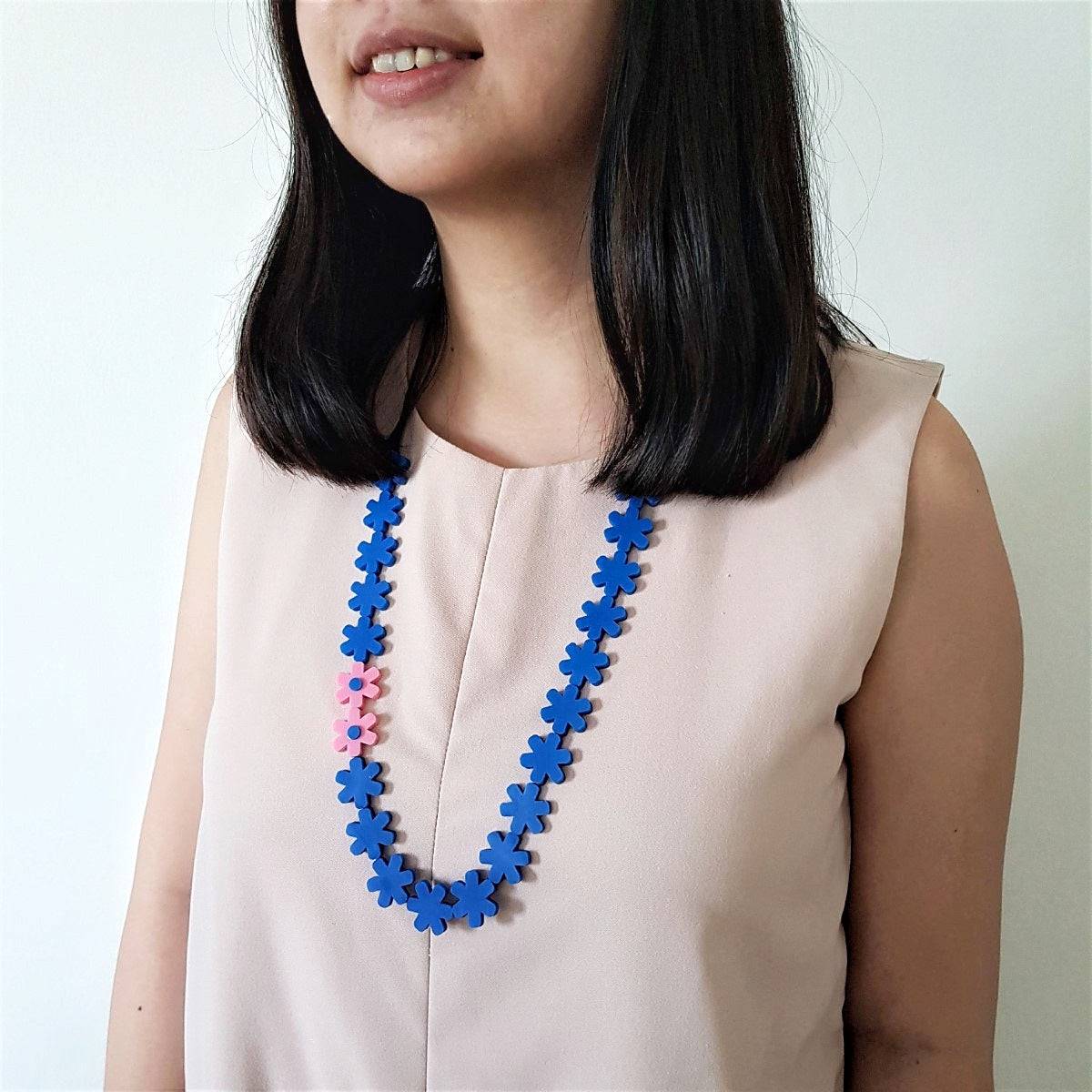 Garland Electric Blue Necklace