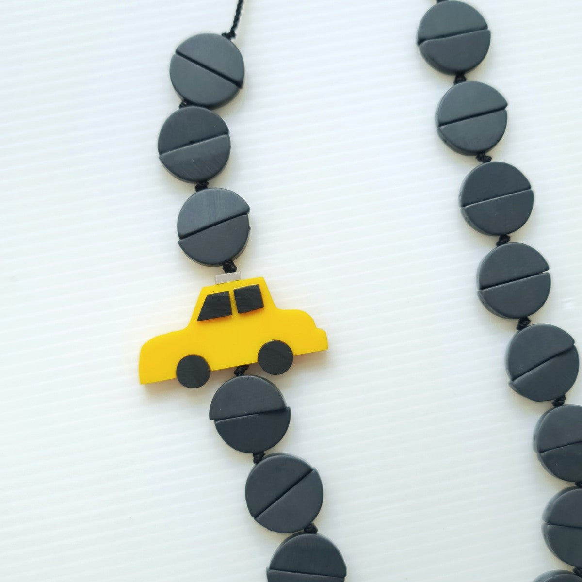 New York Taxi Necklace