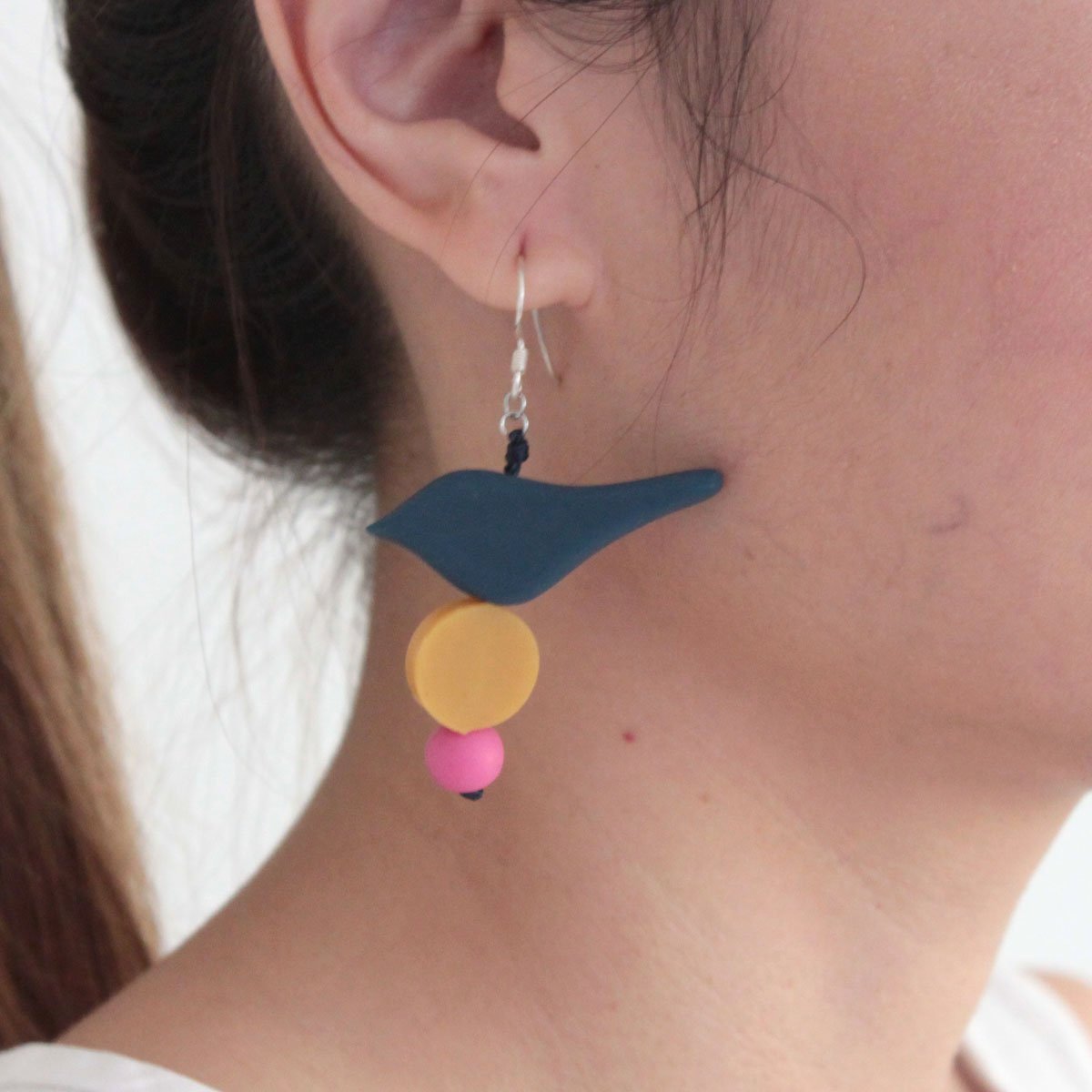 Little Birdie Earrings Navy