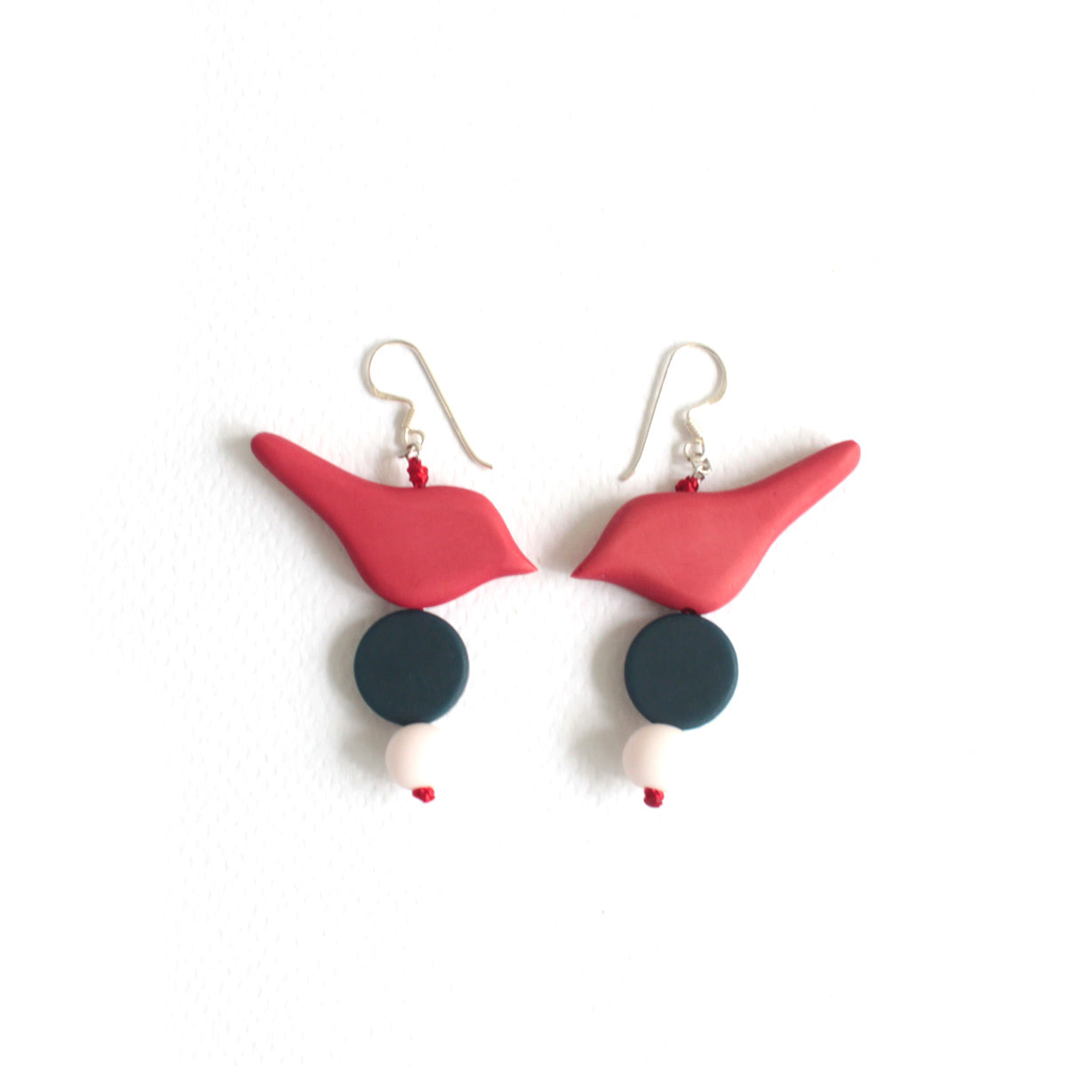 Little Birdie Earrings Fuschia